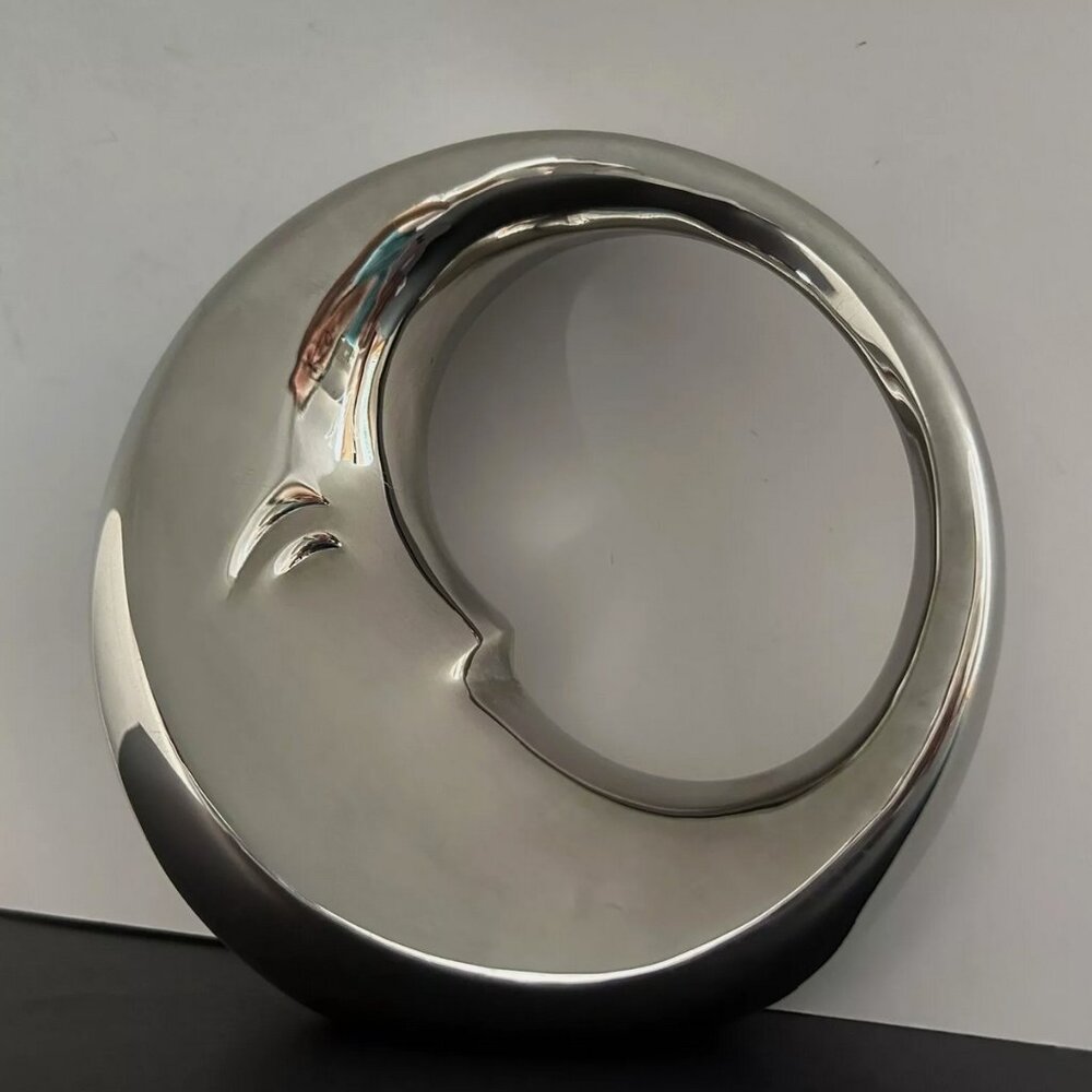 Brand New in Box: Silver Baby Nambe Moon Frame by Sean O’Hara